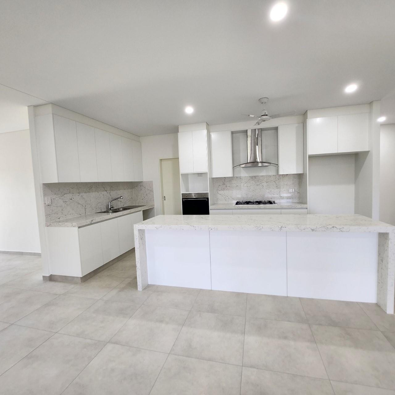 The White Attica Caesarstone Kitchen